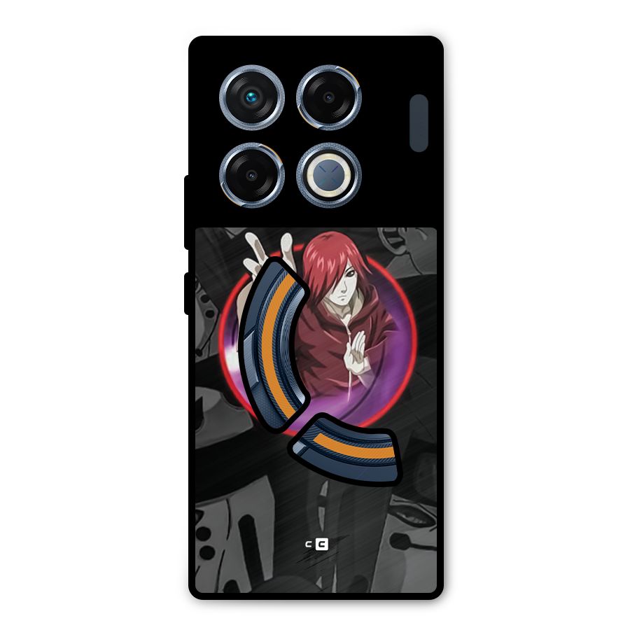 Nagato Uzumaki Metal Back Case for Infinix GT 20 Pro