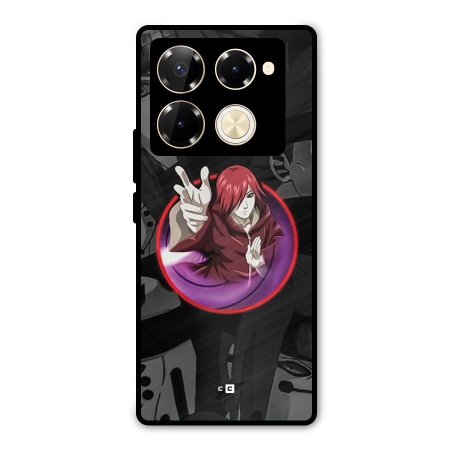 Nagato Uzumaki Metal Back Case for Infinix Note 40 Pro