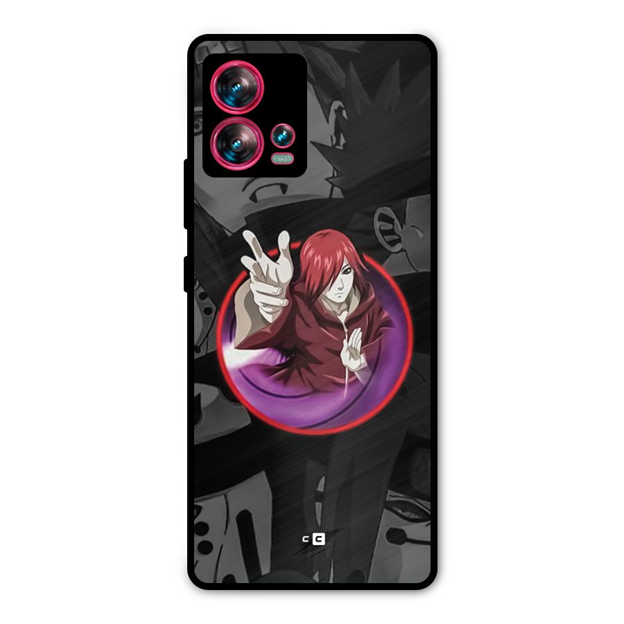 Nagato Uzumaki Metal Back Case for Motorola Edge 30 Fusion