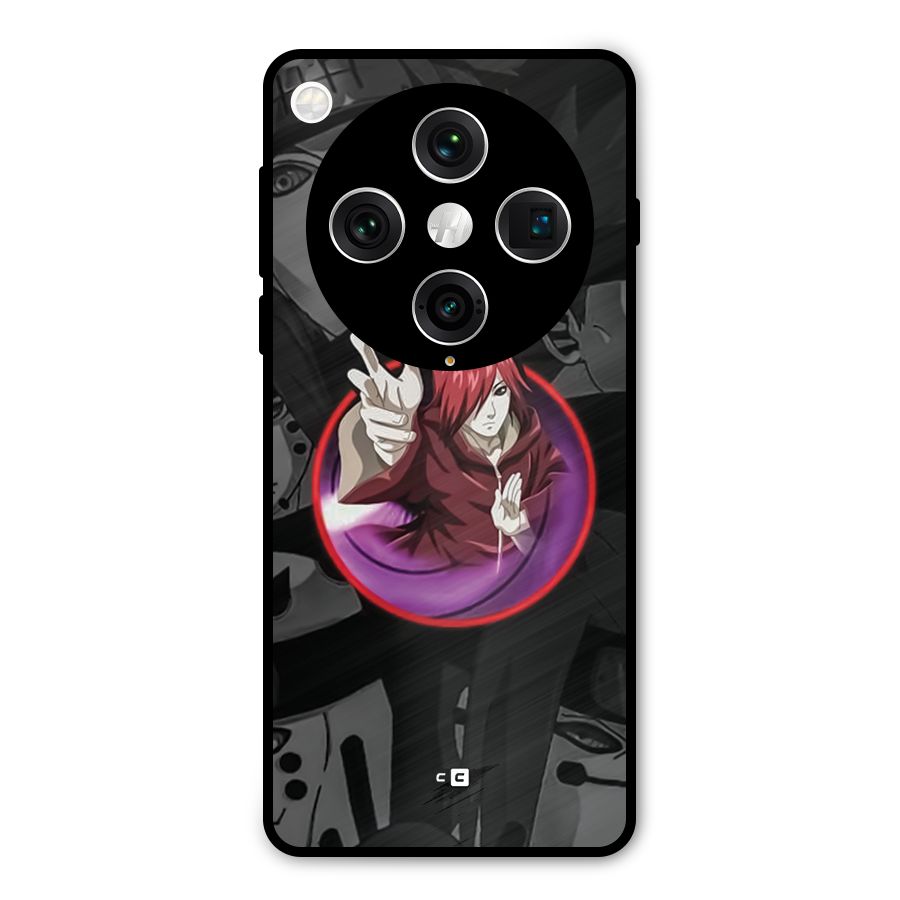 Nagato Uzumaki Metal Back Case for Oppo Find X8 Pro