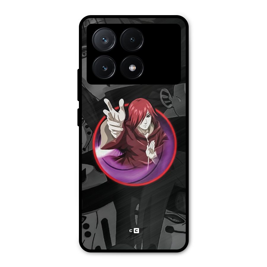 Nagato Uzumaki Metal Back Case for Poco X6 Pro