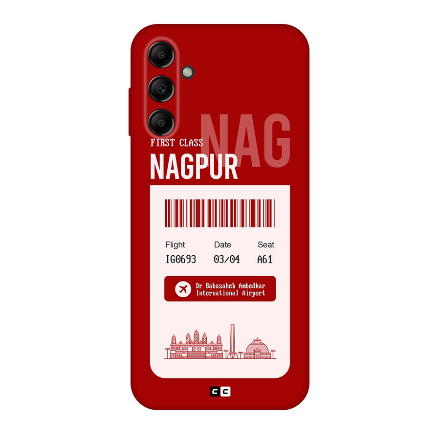 Nagpur Boarding Pass Original Polycarbonate Back Case for Galaxy A14 5G