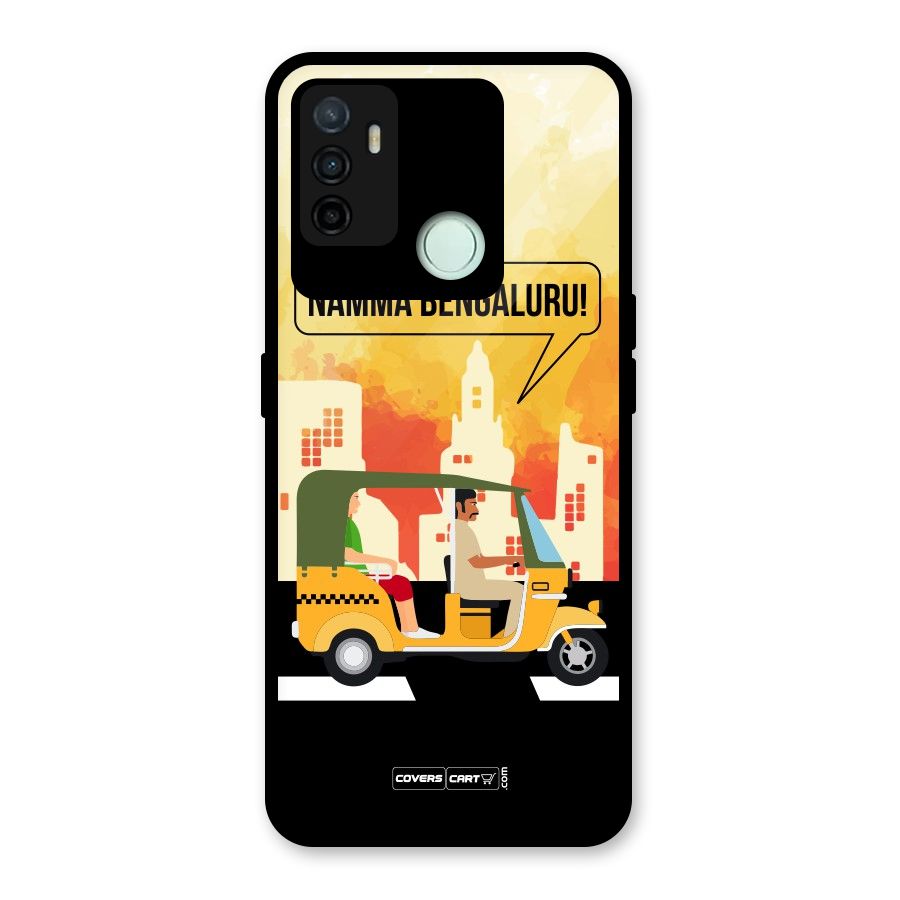 Namma Bengaluru Glass Back Case for Oppo A53
