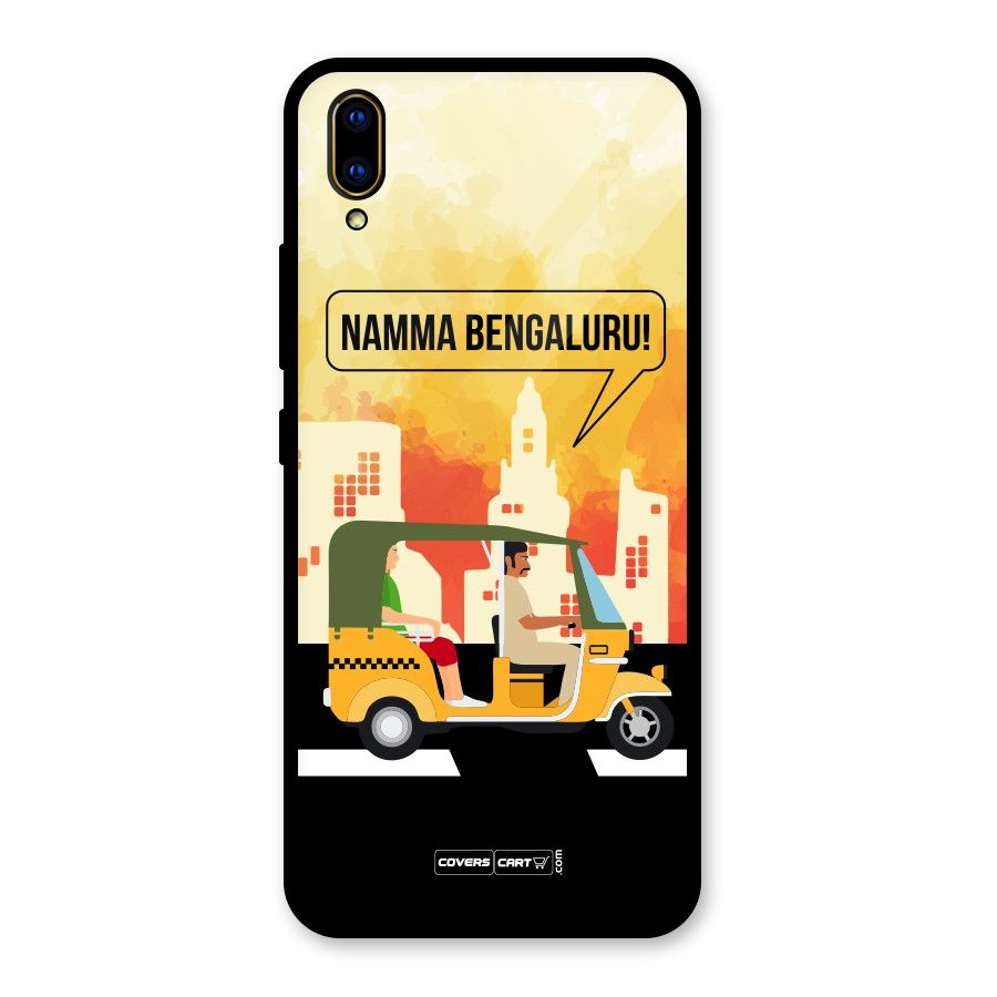 Namma Bengaluru Glass Back Case for Vivo V11 Pro