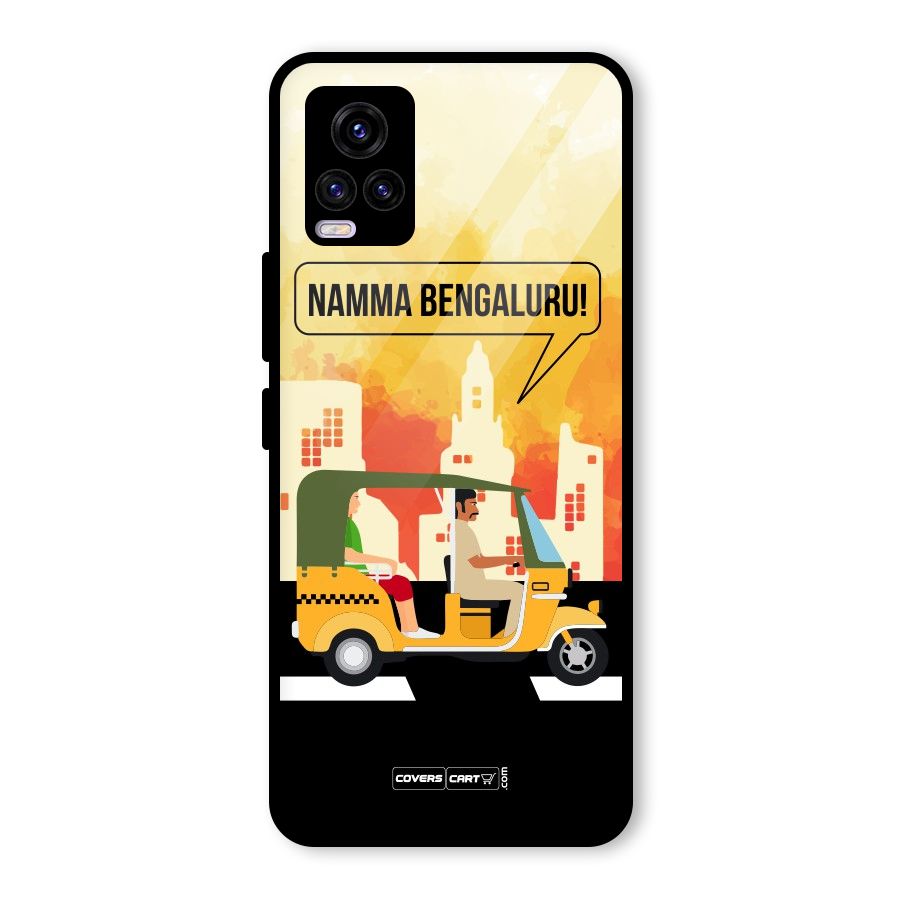 Namma Bengaluru Glass Back Case for Vivo V20 2021