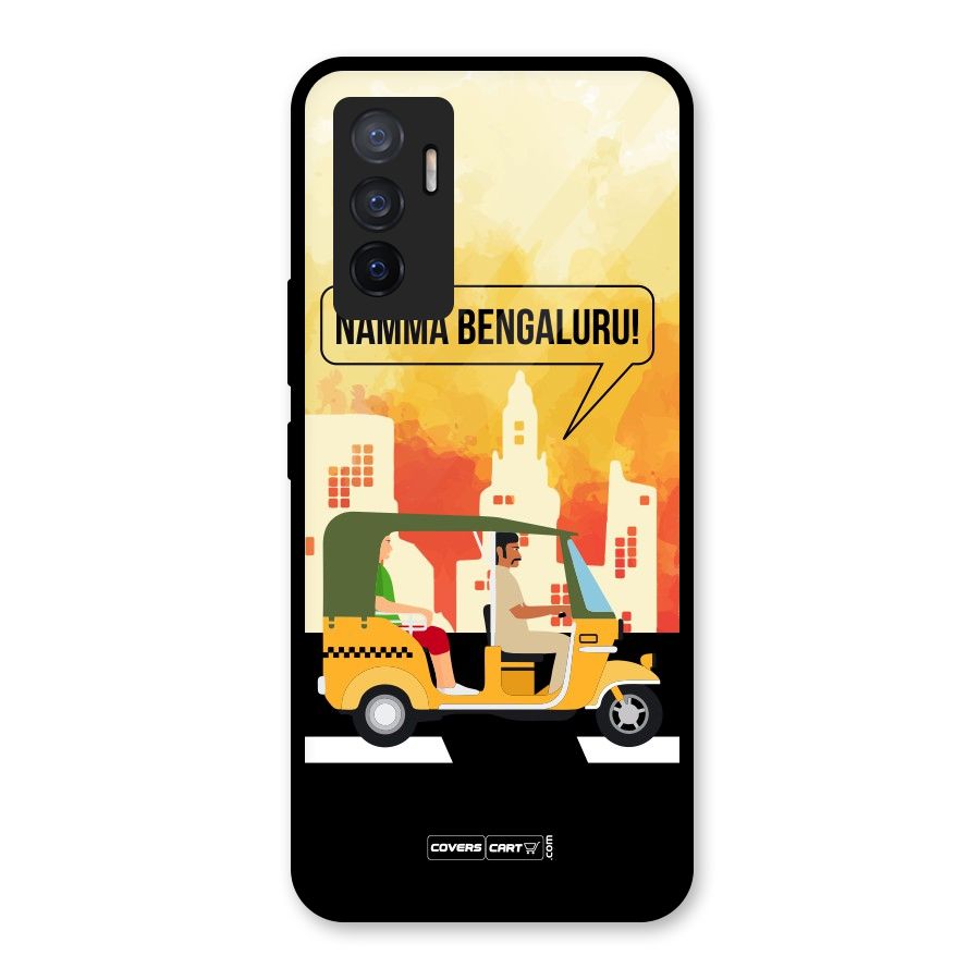 Namma Bengaluru Glass Back Case for Vivo V23e