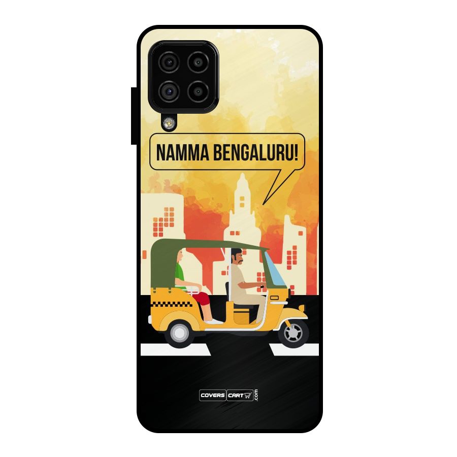 Namma Bengaluru Metal Back Case for Galaxy A22 4G