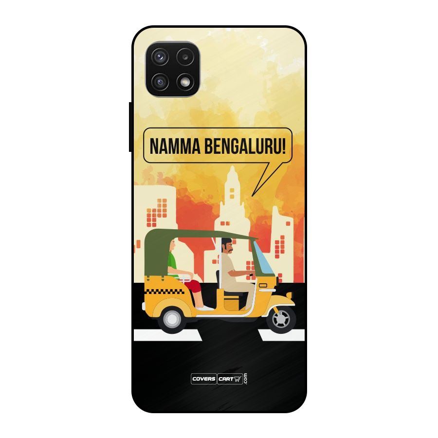 Namma Bengaluru Metal Back Case for Galaxy A22 5G
