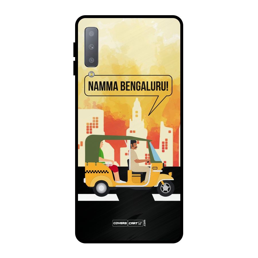 Namma Bengaluru Metal Back Case for Galaxy A7 (2018)