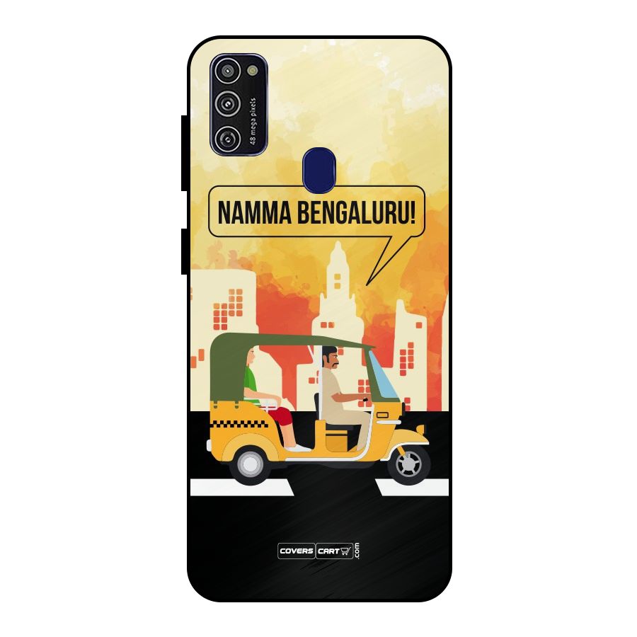 Namma Bengaluru Metal Back Case for Galaxy M21
