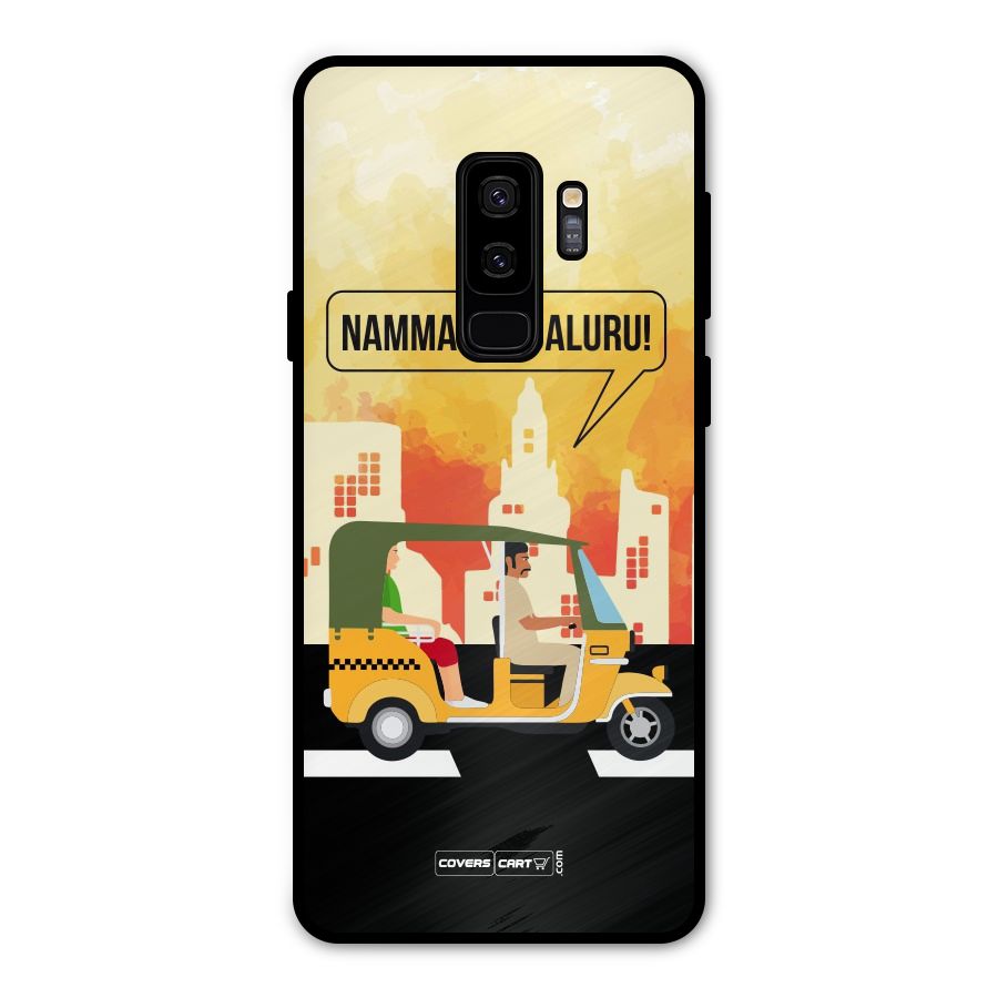 Namma Bengaluru Metal Back Case for Galaxy S9 Plus