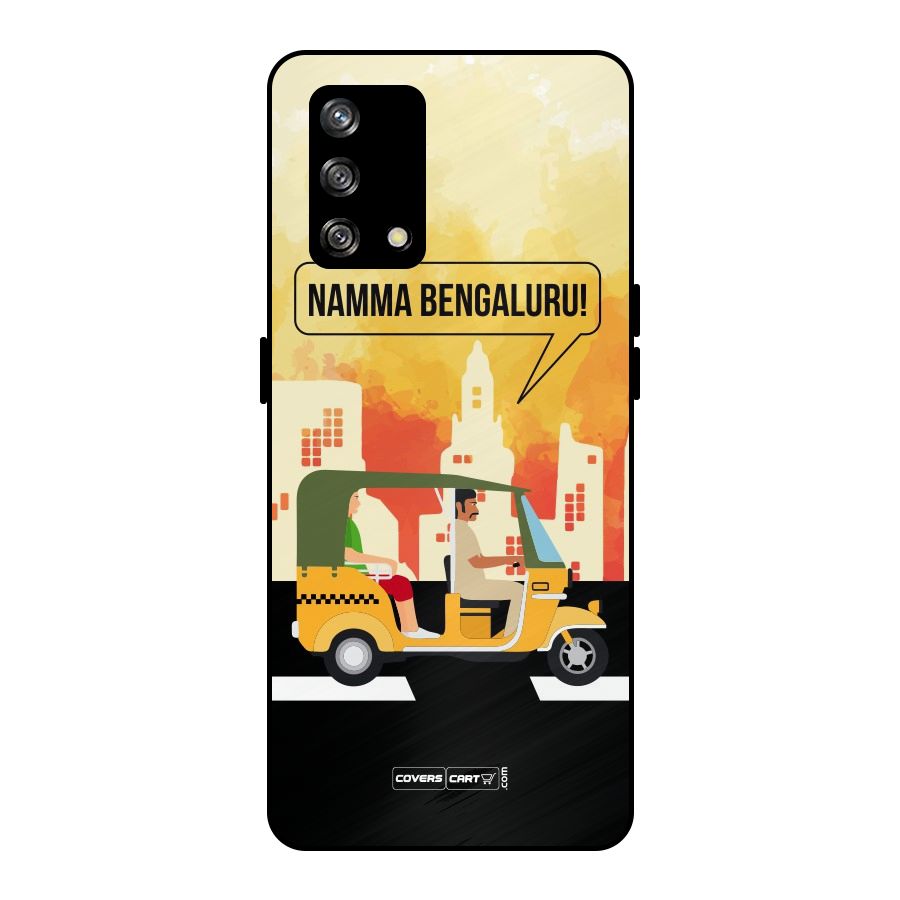 Namma Bengaluru Metal Back Case for Oppo F19