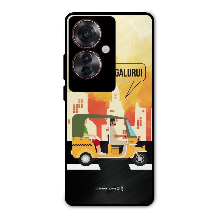 Namma Bengaluru Metal Back Case for Oppo F25 Pro