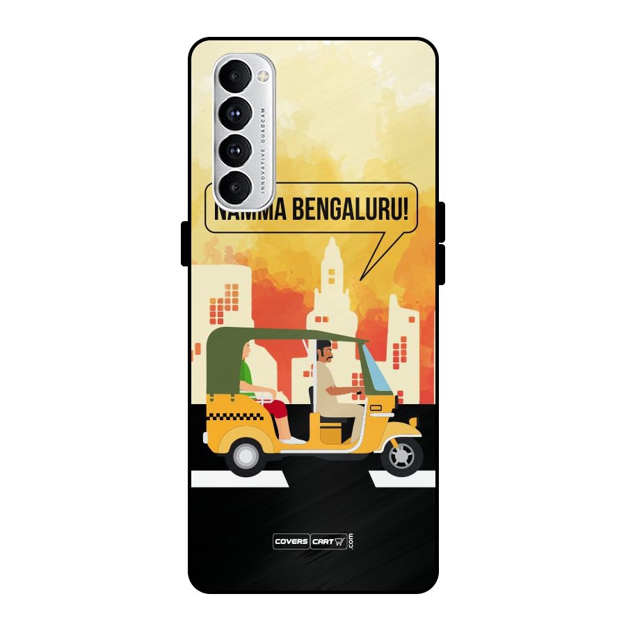 Namma Bengaluru Metal Back Case for Oppo Reno4 Pro