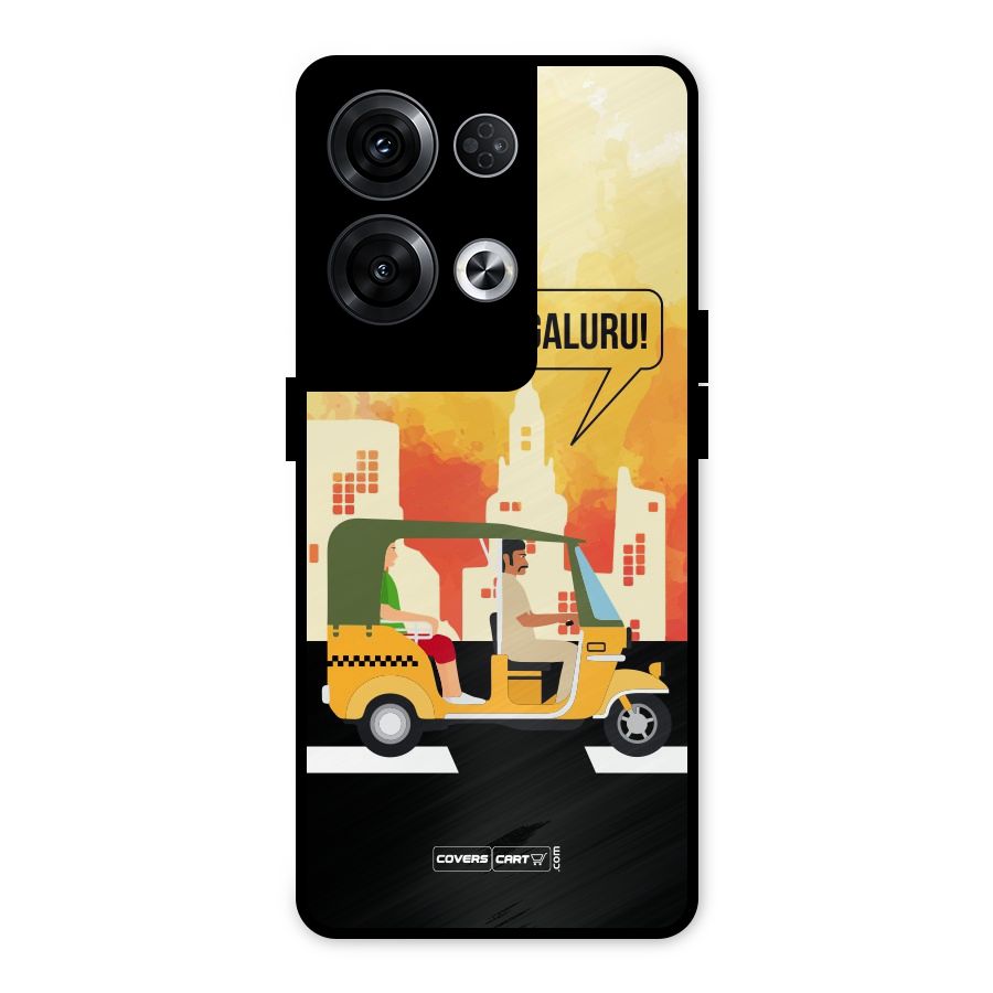Namma Bengaluru Metal Back Case for Oppo Reno8 Pro 5G