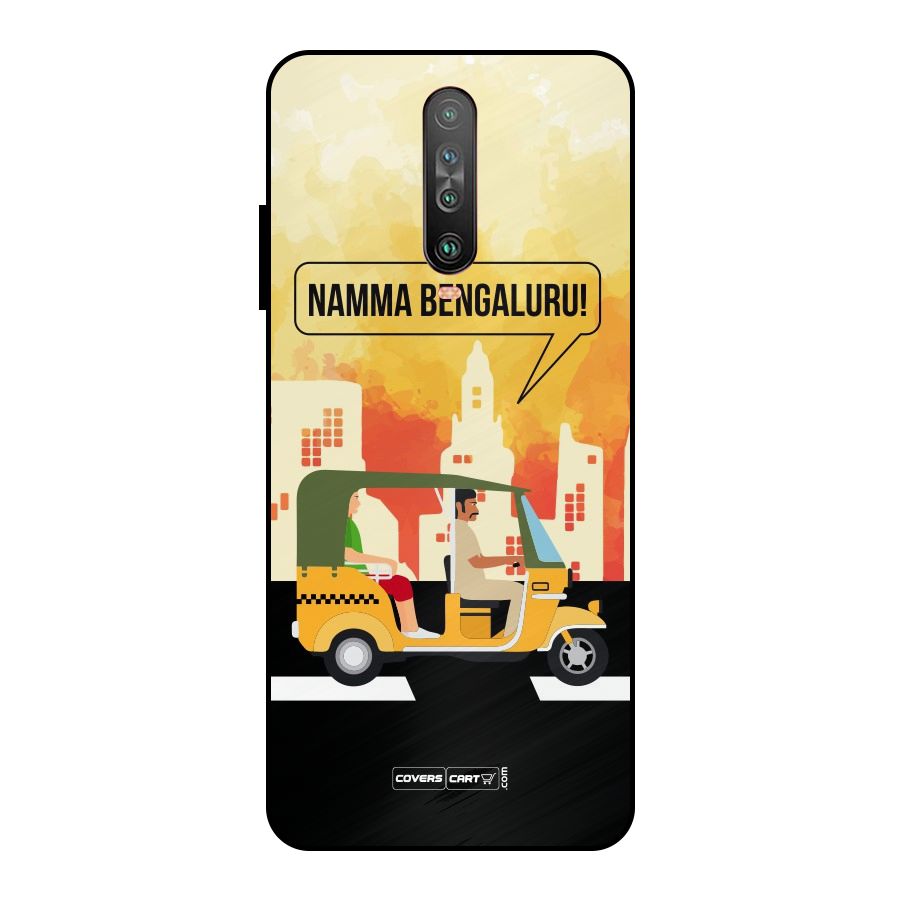 Namma Bengaluru Metal Back Case for Poco X2