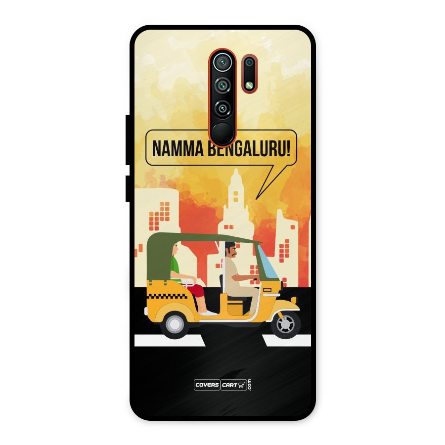 Namma Bengaluru Metal Back Case for Redmi 9 Prime
