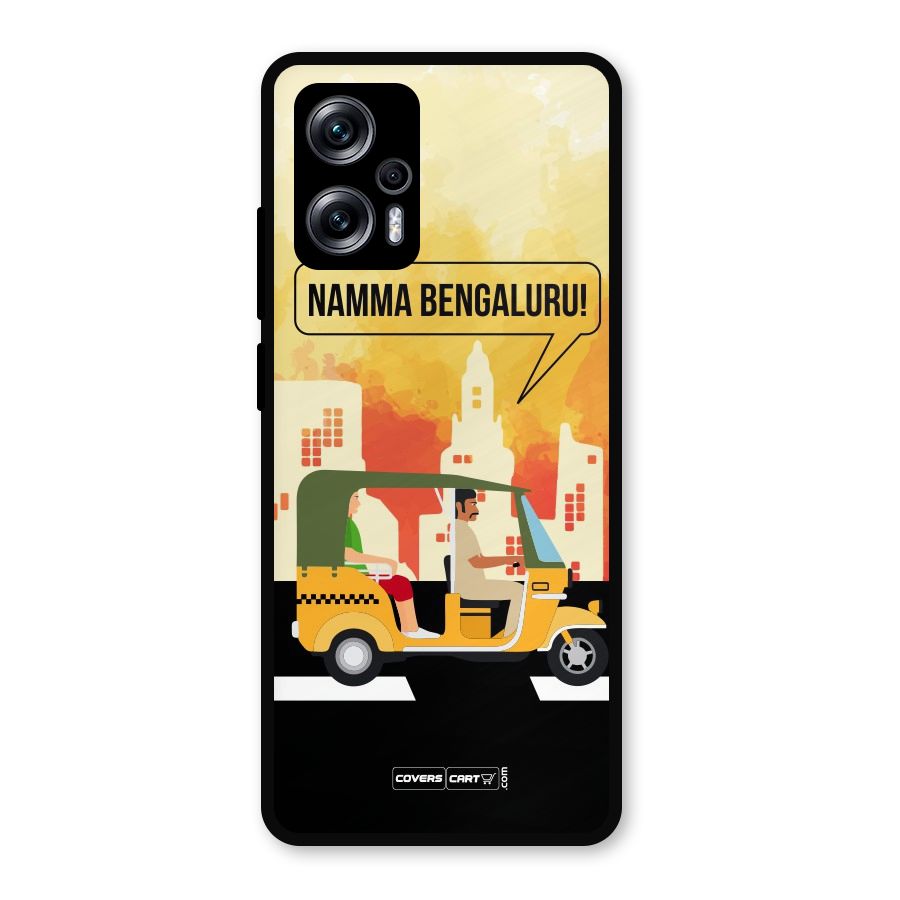 Namma Bengaluru Metal Back Case for Redmi K50i