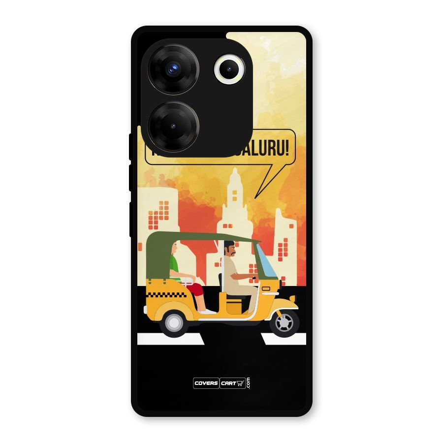 Namma Bengaluru Metal Back Case for Tecno Camon 20 Pro