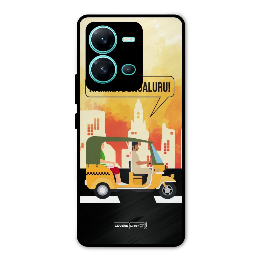 Namma Bengaluru Metal Back Case for Vivo V25