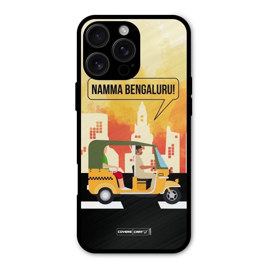 Namma Bengaluru Metal Back Case for iPhone 16 Pro Max