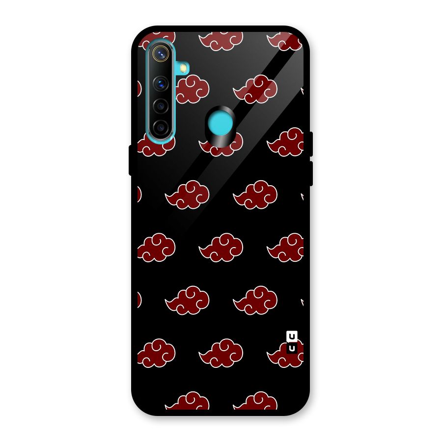 Naruto Akatsuki Pattern Glass Back Case for Realme Narzo 10