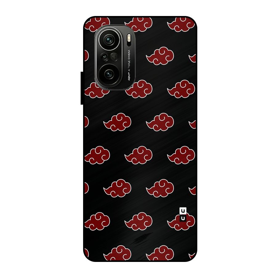 Naruto Akatsuki Pattern Metal Back Case for Mi 11X Pro