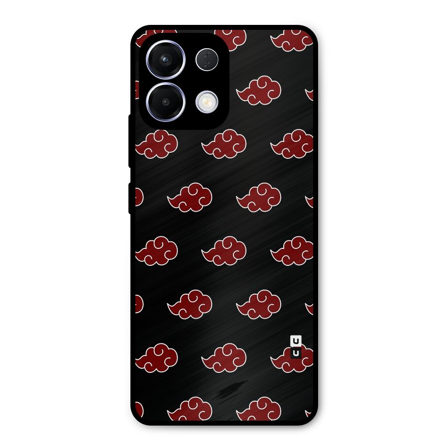 Naruto Akatsuki Pattern Metal Back Case for Oppo K13