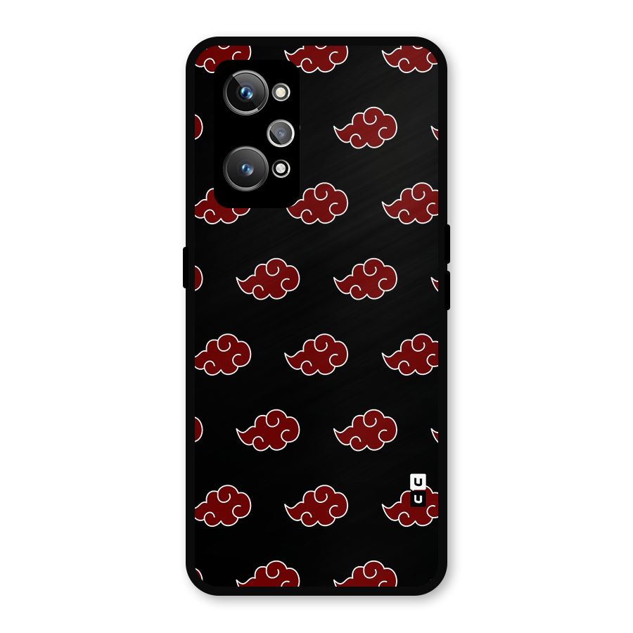 Naruto Akatsuki Pattern Metal Back Case for Realme GT 2