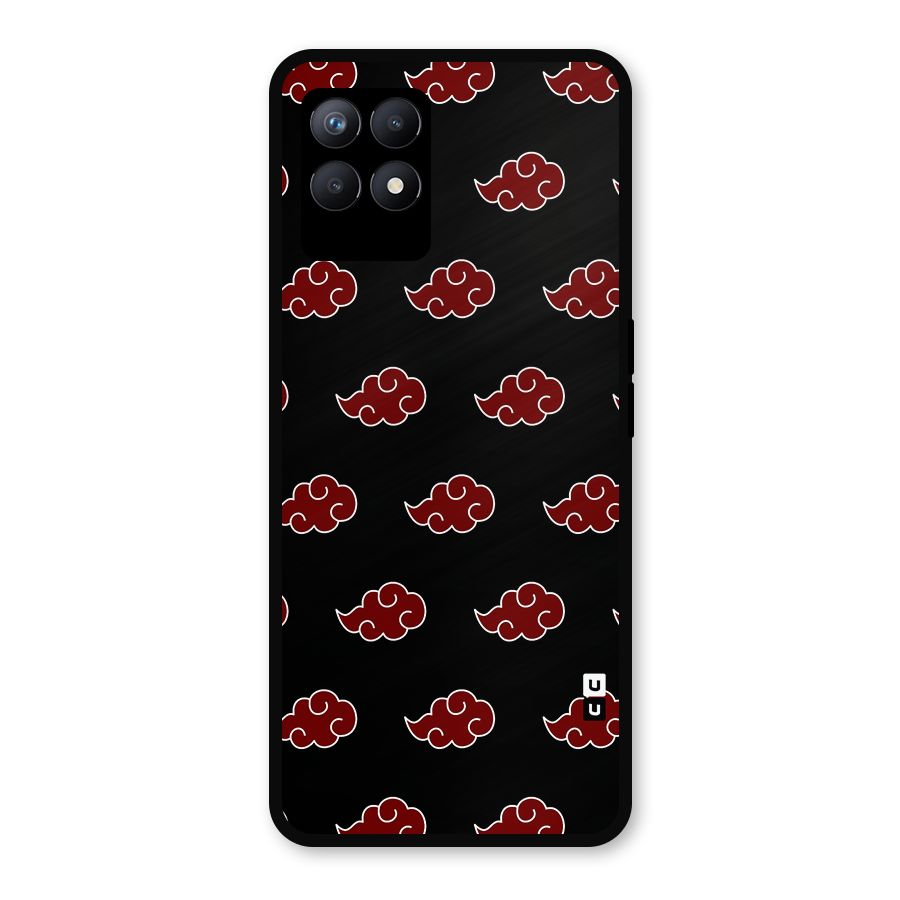 Naruto Akatsuki Pattern Metal Back Case for Realme Narzo 50