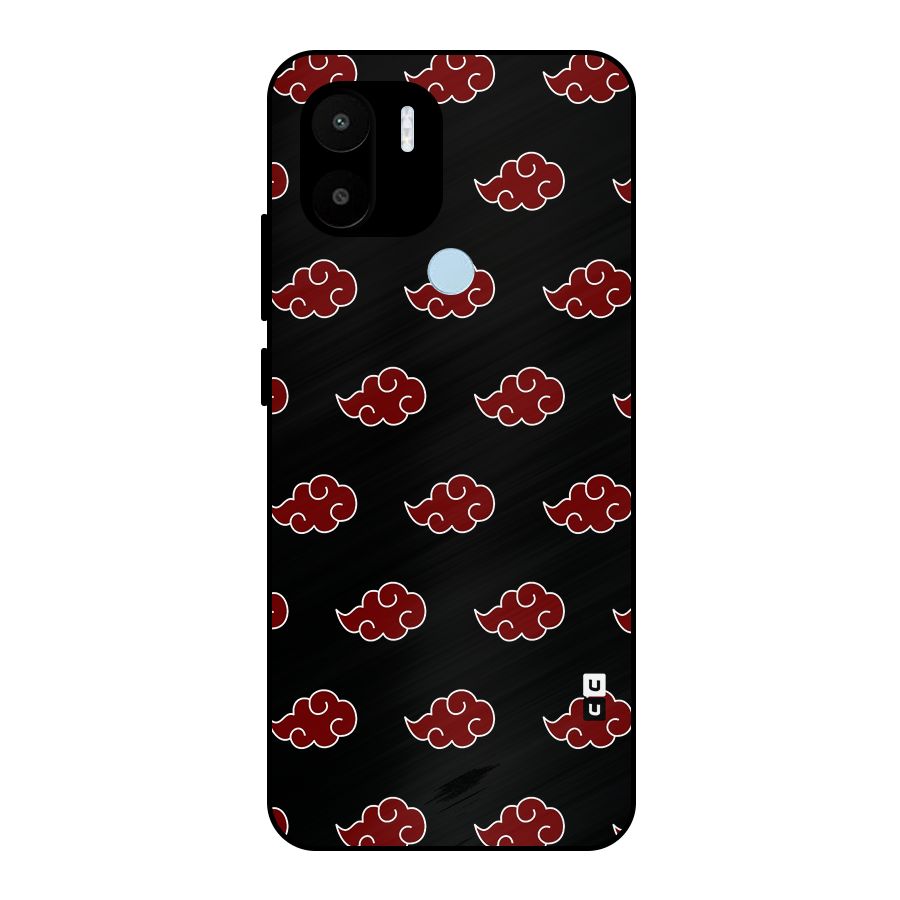 Naruto Akatsuki Pattern Metal Back Case for Redmi A2+