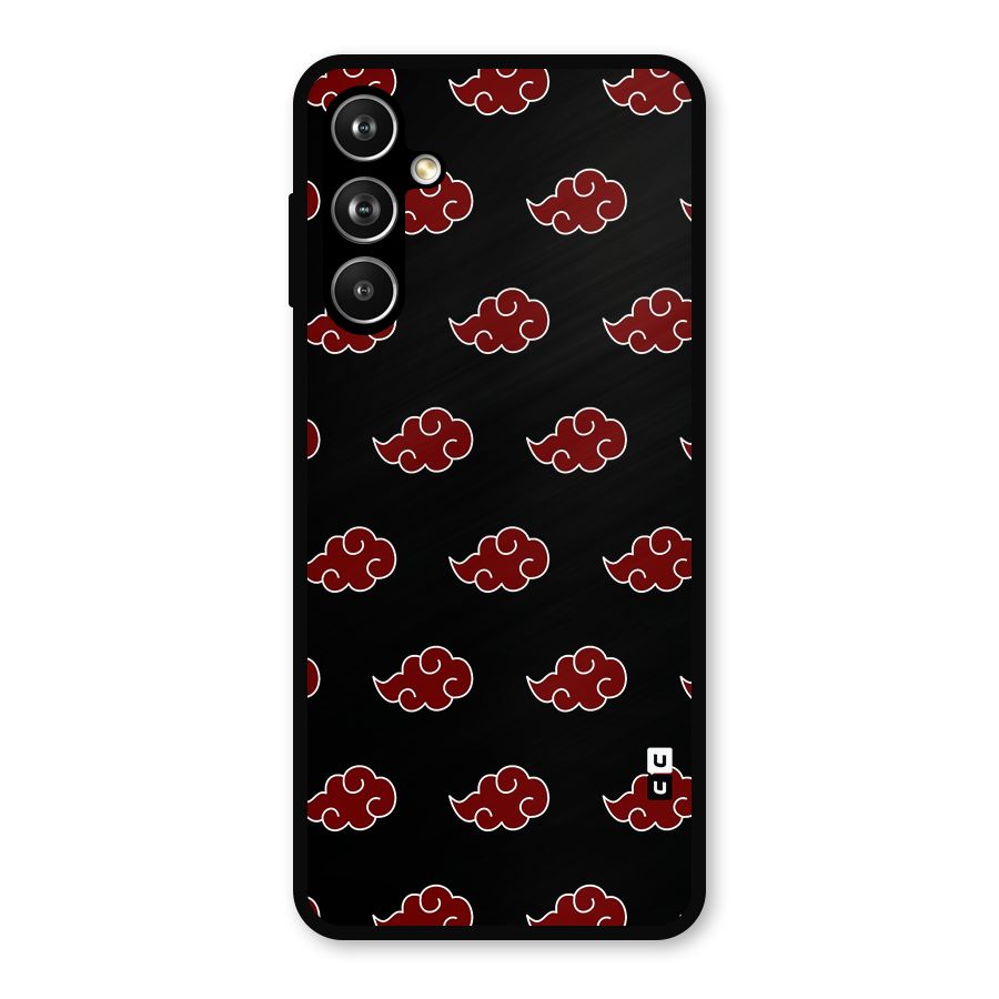 Naruto Akatsuki Pattern Metal Back Case for Samsung Galaxy M54