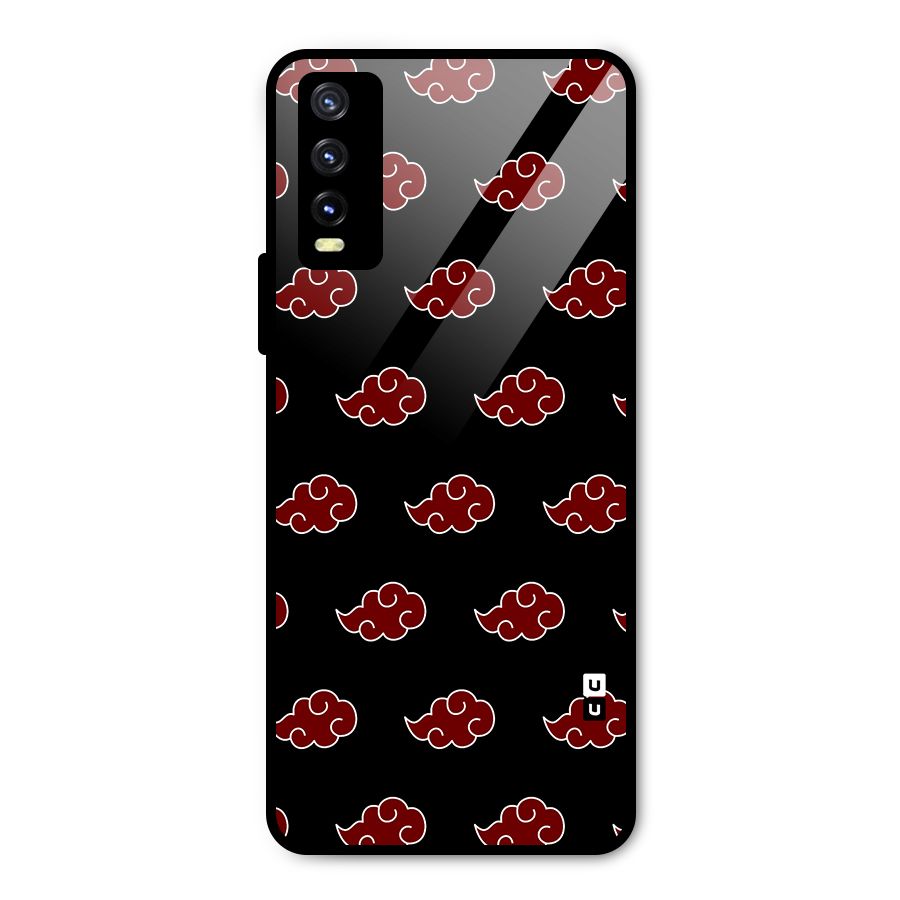 Naruto Akatsuki Pattern Metal Back Case for Vivo Y20g