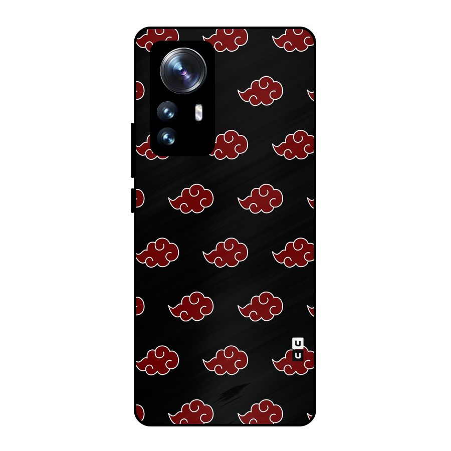 Naruto Akatsuki Pattern Metal Back Case for Xiaomi 12 Pro