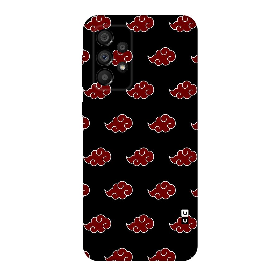 Naruto Akatsuki Pattern Original Polycarbonate Back Case for Galaxy A73 5G