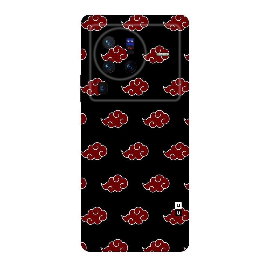 Naruto Akatsuki Pattern Original Polycarbonate Back Case for Vivo X80