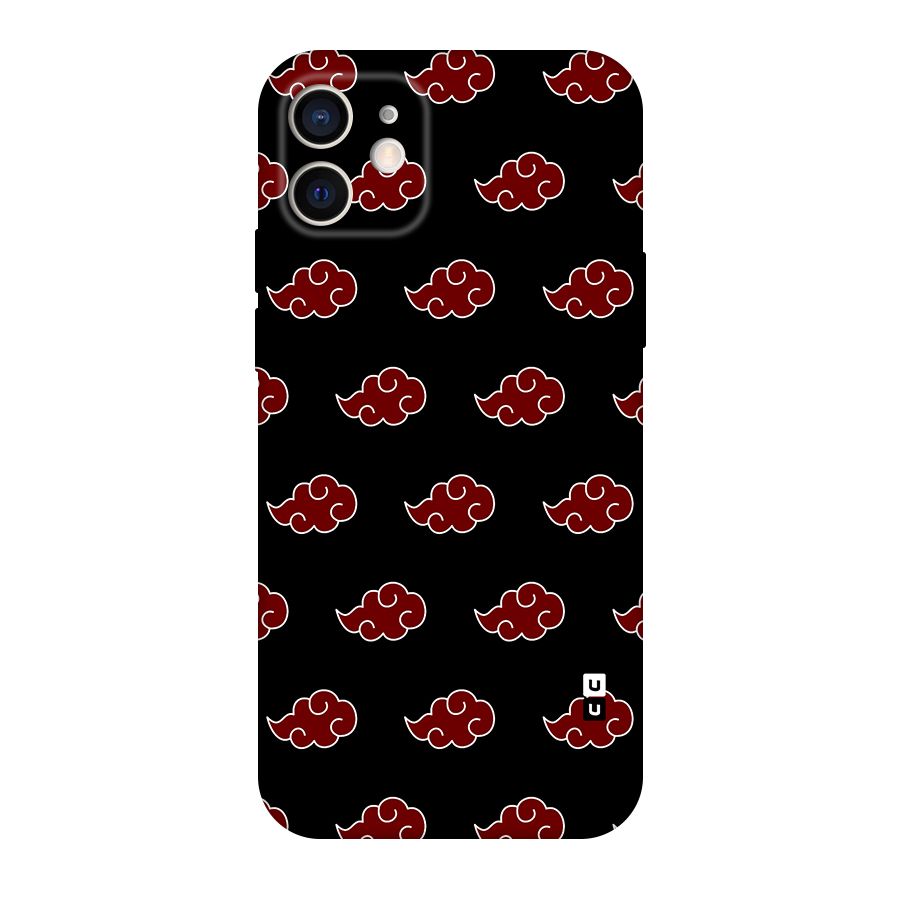 Naruto Akatsuki Pattern Original Polycarbonate Back Case for iPhone 12