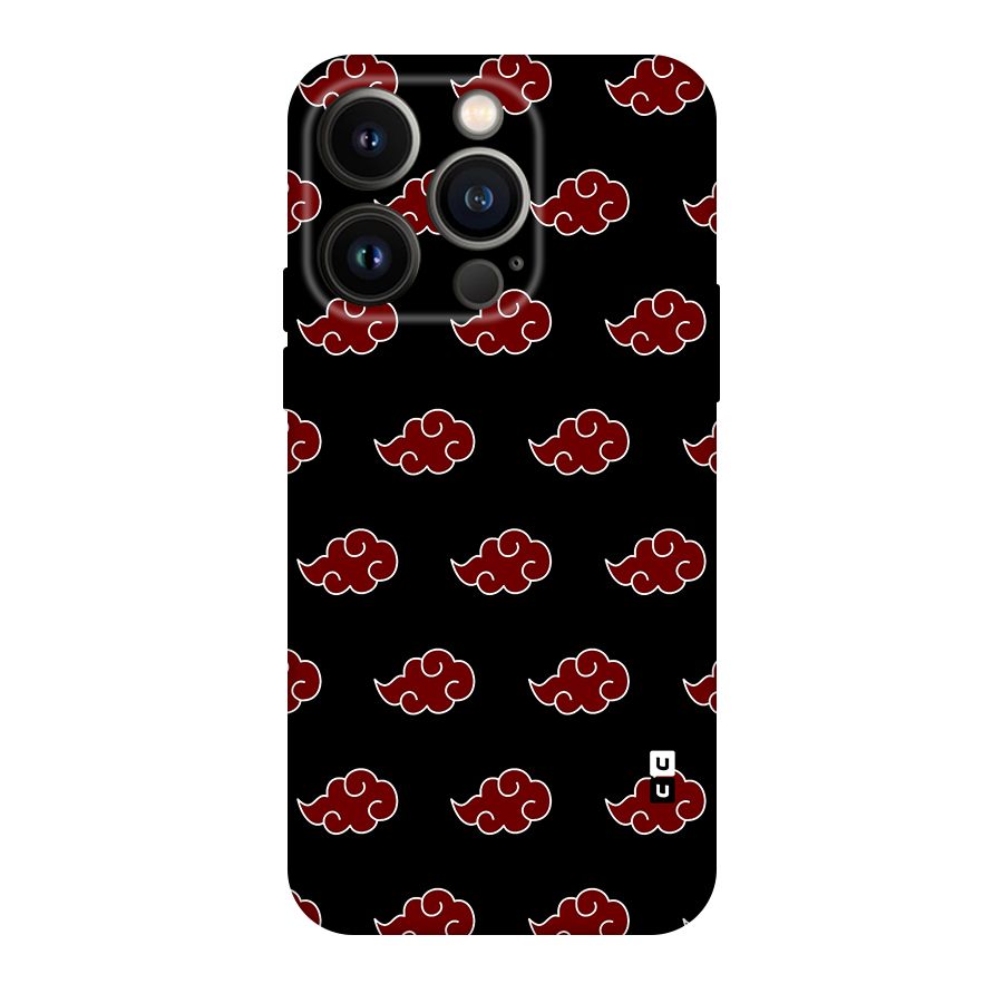Naruto Akatsuki Pattern Original Polycarbonate Back Case for iPhone 14 Pro