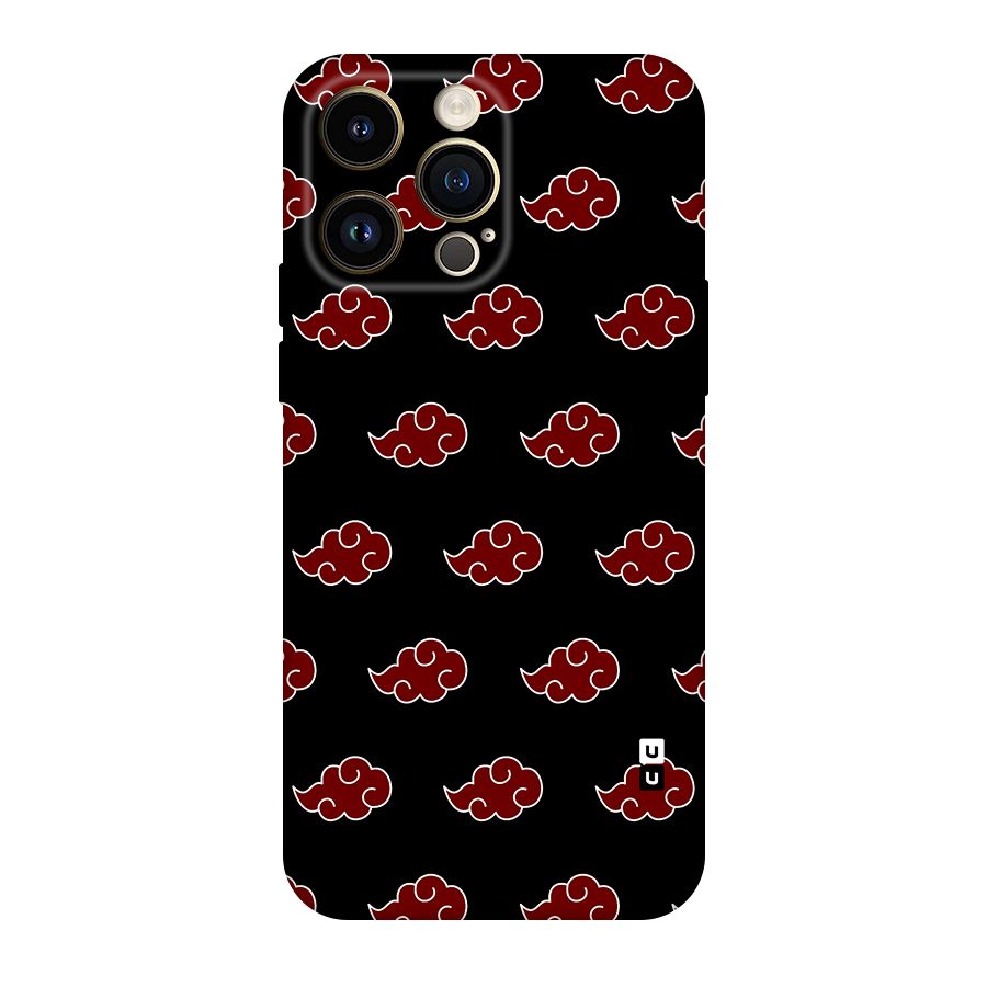 Naruto Akatsuki Pattern Original Polycarbonate Back Case for iPhone 14 Pro Max