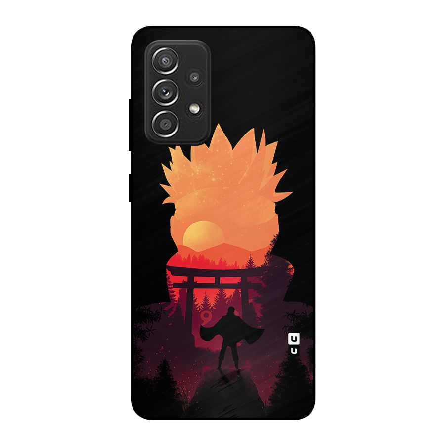 Naruto Anime Sunset Art Metal Back Case for Galaxy A52s 5G