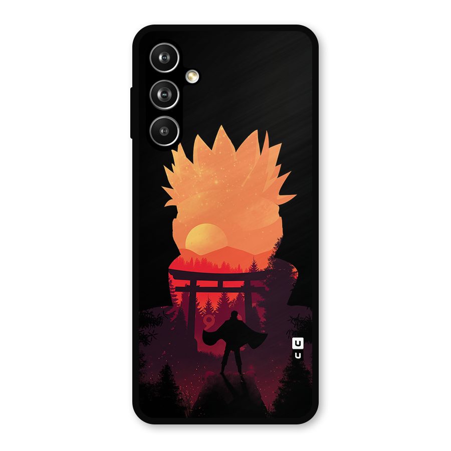 Naruto Anime Sunset Art Metal Back Case for Galaxy F54