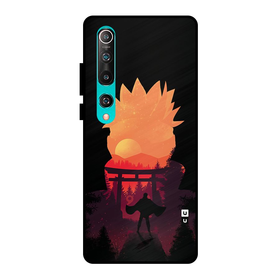 Naruto Anime Sunset Art Metal Back Case for Mi 10