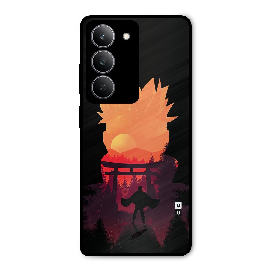 Naruto Anime Sunset Art Metal Back Case for Realme P3x