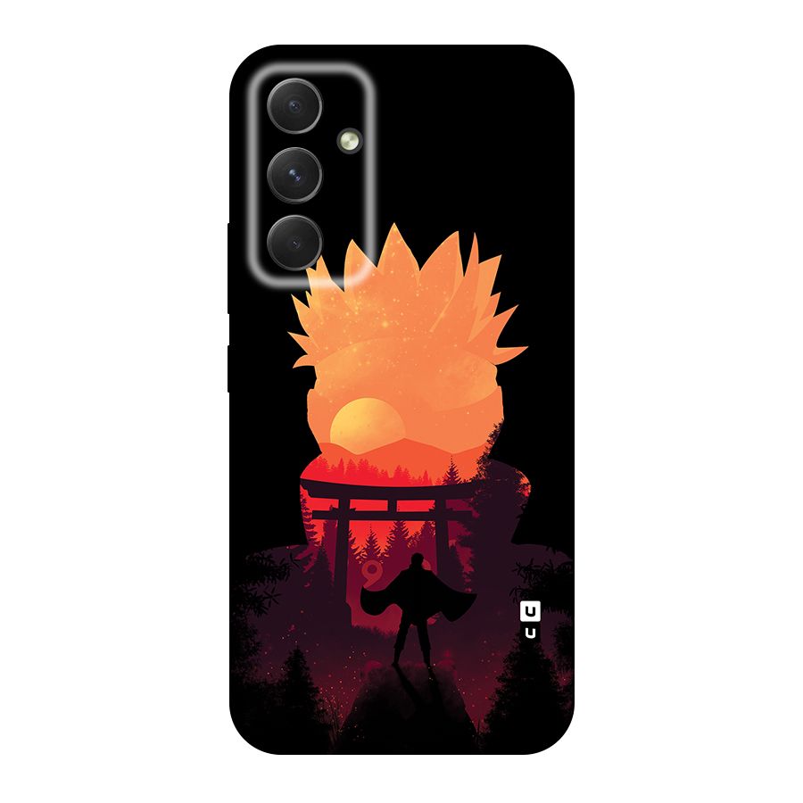 Naruto Anime Sunset Art Original Polycarbonate Back Case for Galaxy A54