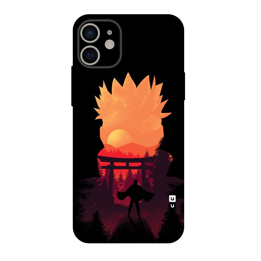 Naruto Anime Sunset Art Original Polycarbonate Back Case for iPhone 11