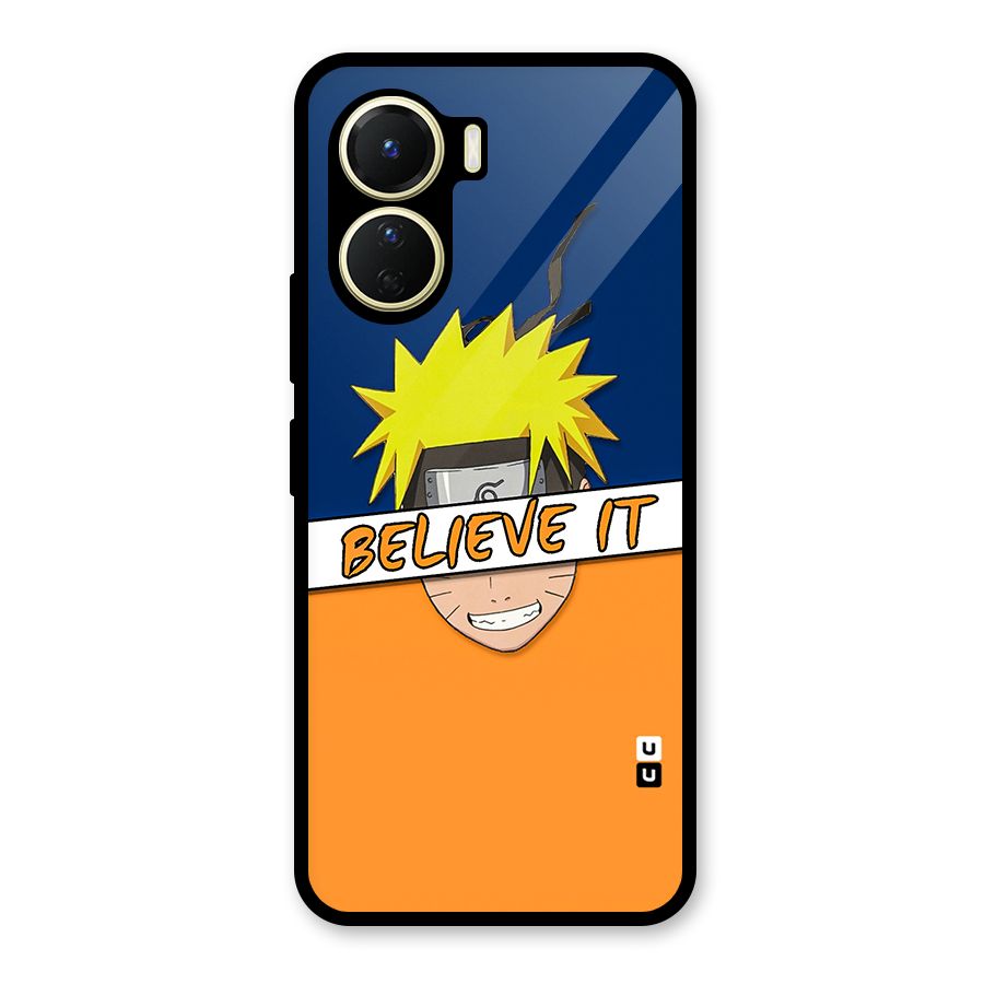 Naruto Believe It Glass Back Case for Vivo Y56