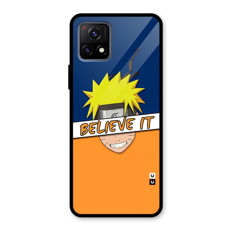 Naruto Believe It Glass Back Case for Vivo Y72 5G