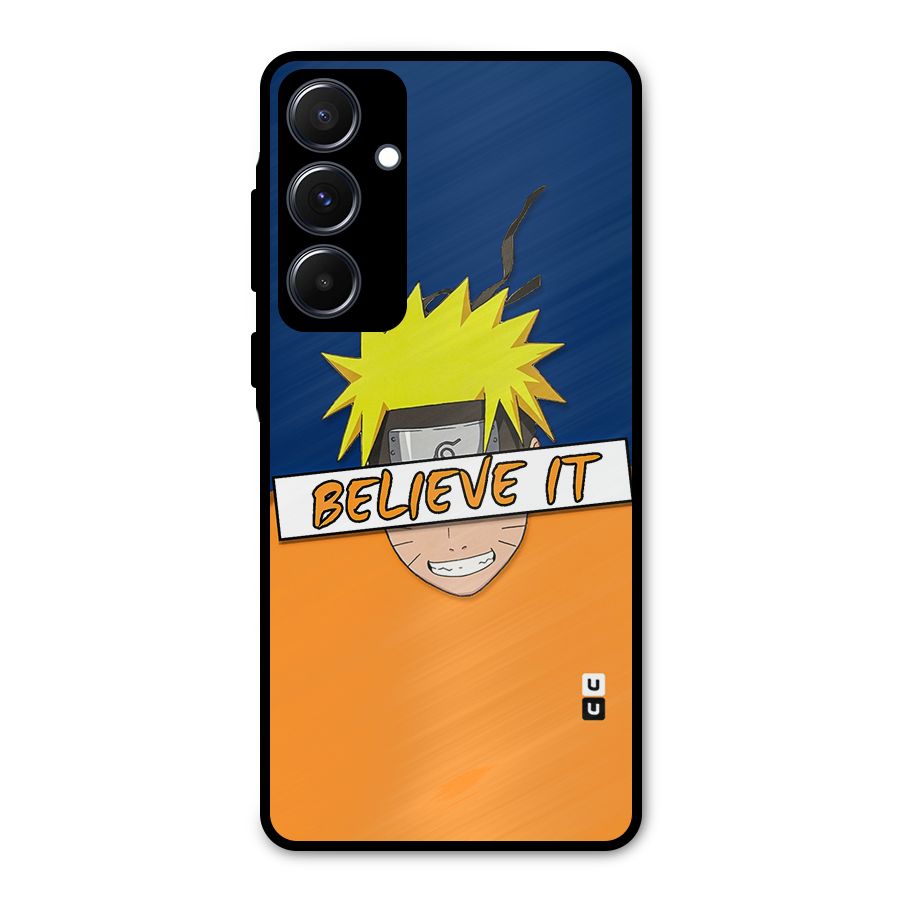 Naruto Believe It Metal Back Case for Galaxy A55