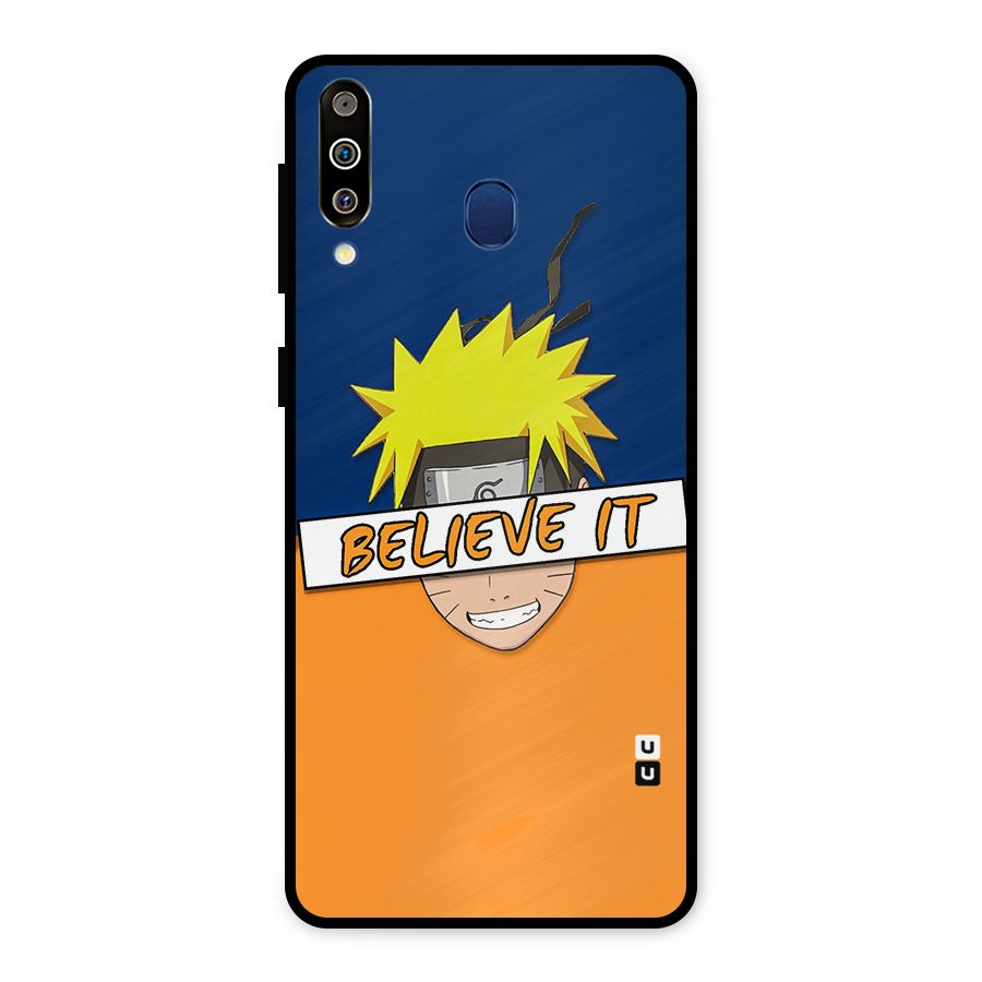 Naruto Believe It Metal Back Case for Galaxy M30