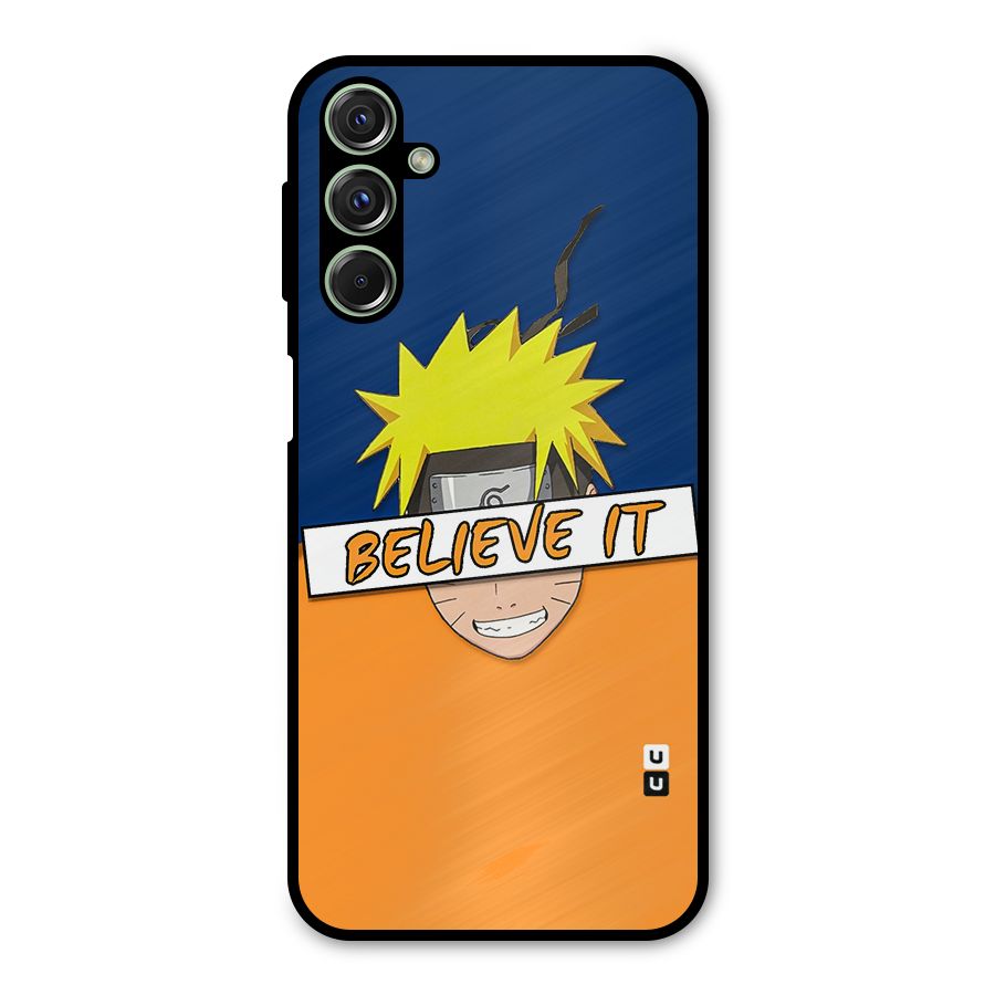 Naruto Believe It Metal Back Case for Galaxy M34
